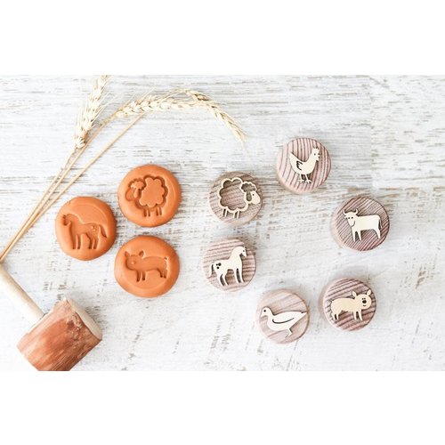 Wooden Stampers - Farm Wooden Stampers - Farm