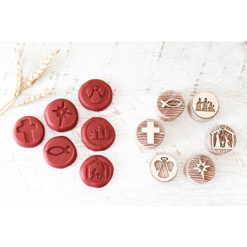 Wooden Stampers - Christmas Nativity