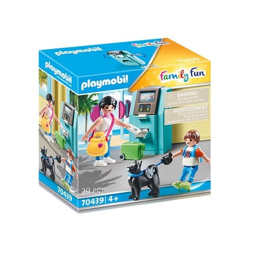 Playmobil Tourists with ATM Playmobil Tourists with ATM