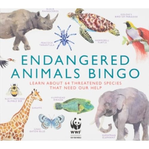 Endangered Animals Bingo Game