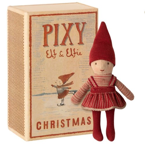 Maileg Pixy Elfie in Matchbox Maileg Pixy Elfie in Matchbox