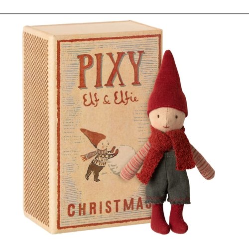 Maileg Pixy Elf in Matchbox Maileg Pixy Elf in Matchbox