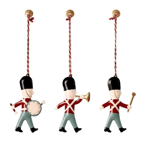 Maileg 3 Guards Christmas Ornaments Maileg 3 Guards Christmas Ornaments