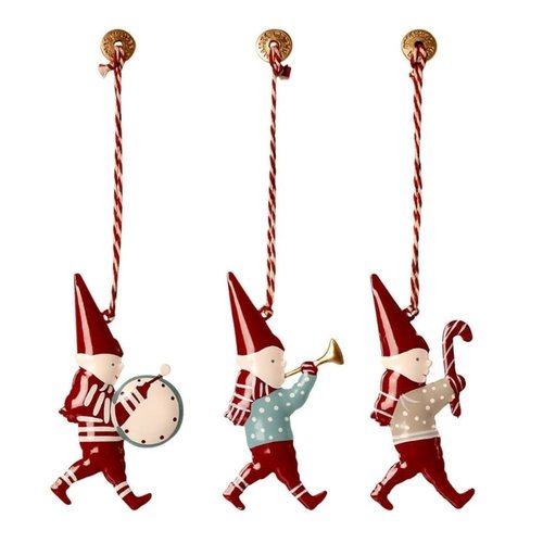 Maileg 3 Pixie Ornaments In A matchbox Maileg 3 Pixie Ornaments In A matchbox