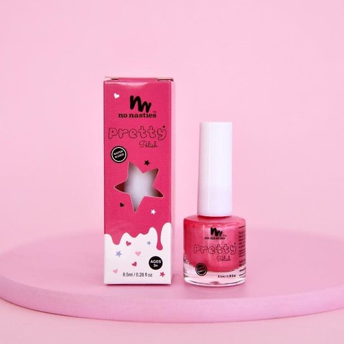No Nasties Bright Pink Water-Based Kids Nail Polish No Nasties Bright Pink Water-Based Kids Nail Polish