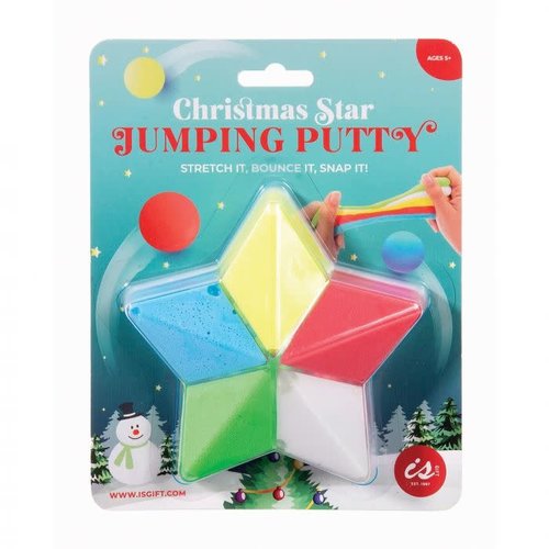 Christmas Star jumping Putty