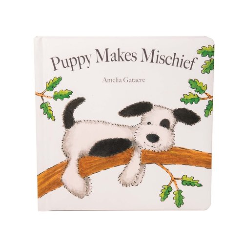 Jellycat Jellycat puppy Makes Mischief Book Jellycat Jellycat puppy Makes Mischief Book