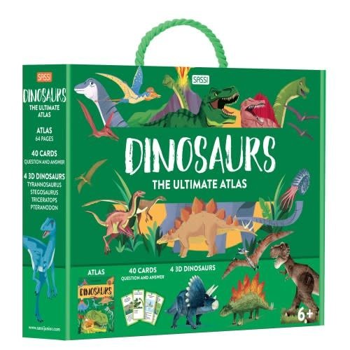 The Ultimate Atlas And Models Set - Dinosaurs