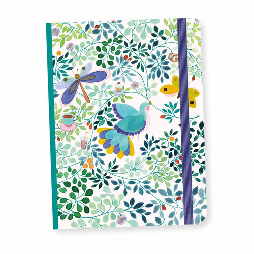 Djeco Anna Notebook With Elastic Djeco Anna Notebook With Elastic