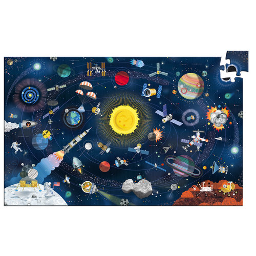 Djeco Space 200pc Observation Puzzle Djeco Space 200pc Observation Puzzle