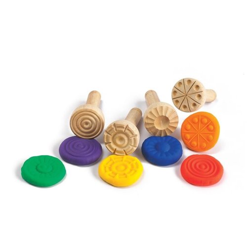 Wooden Dough Stampers Wooden Dough Stampers