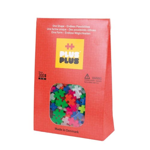 Plus Plus - Neon - 300 Pcs Plus Plus - Neon - 300 Pcs