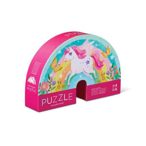 Mini Puzzle 12 pc - Sweet Unicorn