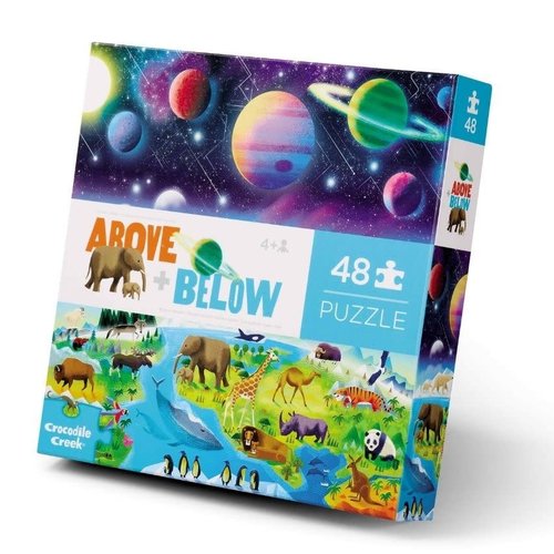 Above & Below Puzzle 48 pc - Earth & Space Above & Below Puzzle 48 pc - Earth & Space