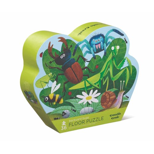 Classic Floor Puzzle 36 pc - Backyard Bugs Classic Floor Puzzle 36 pc - Backyard Bugs