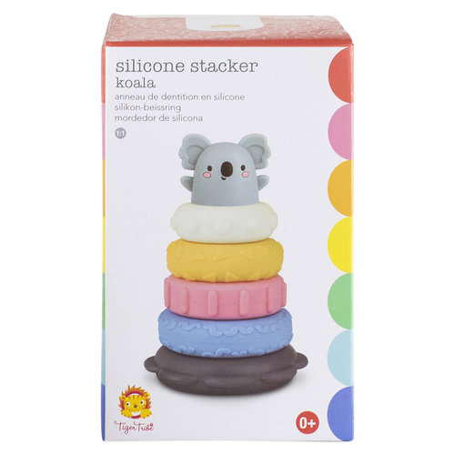 Tiger Tribe Silicone Stacker - Koala Tiger Tribe Silicone Stacker - Koala