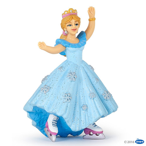 Princess with ice skates