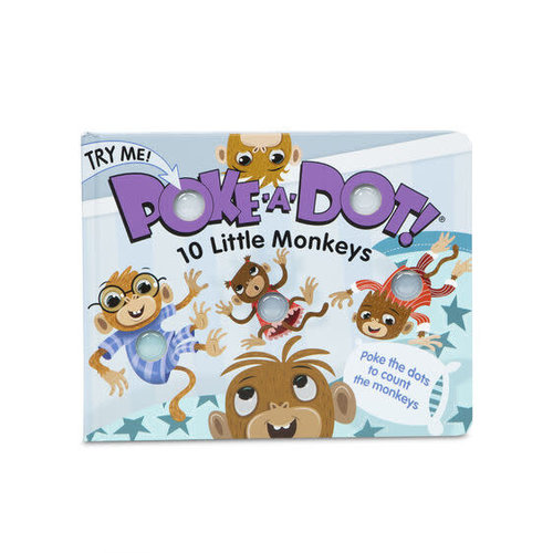 Poke-A-Dot Book - 10 Little Monkeys Poke-A-Dot Book - 10 Little Monkeys