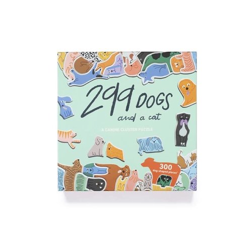 299 Dogs ( And A Cat ) Jigsaw Puzzle 299 Dogs ( And A Cat ) Jigsaw Puzzle