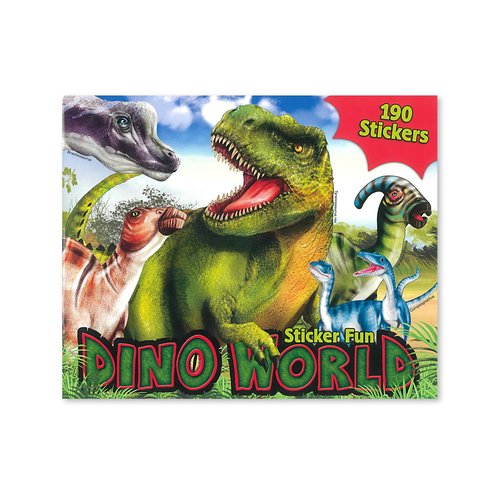 Dino Sticker World Book