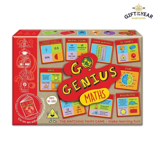 Go Genius Math - The Matching Pairs Game