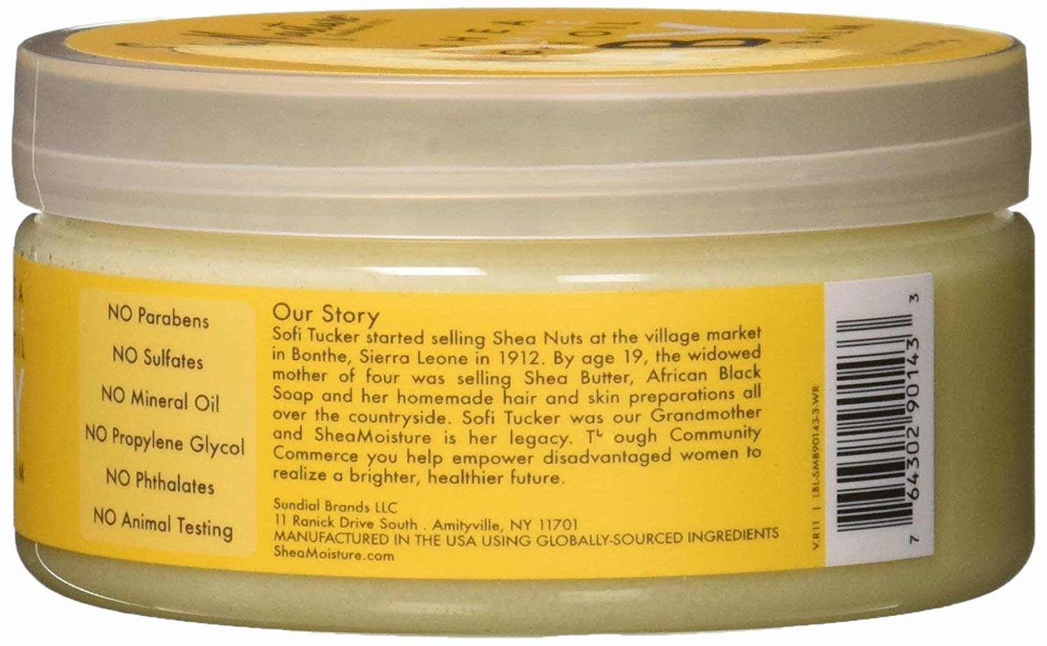 Shea Moisture Raw Shea & Chamomile Baby Butter Balm 6oz Produits de