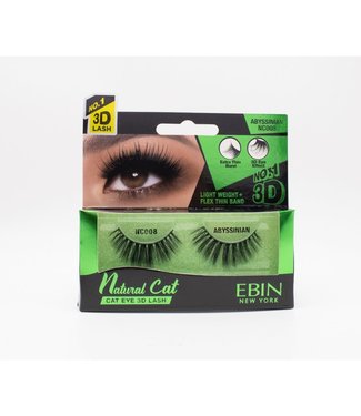 Ebin Natural Cat 3D Lashes - Abyssinian