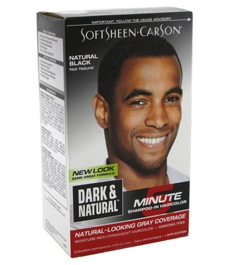 Dark & Natural Hair color for men - Natural Black