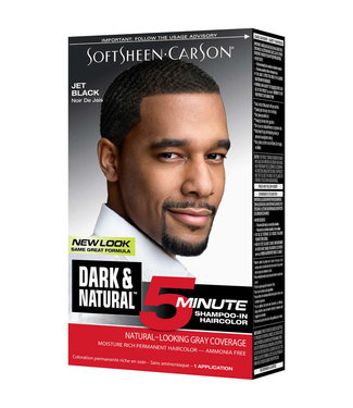 Dark & Natural Hair color for men - Natural Jet Black