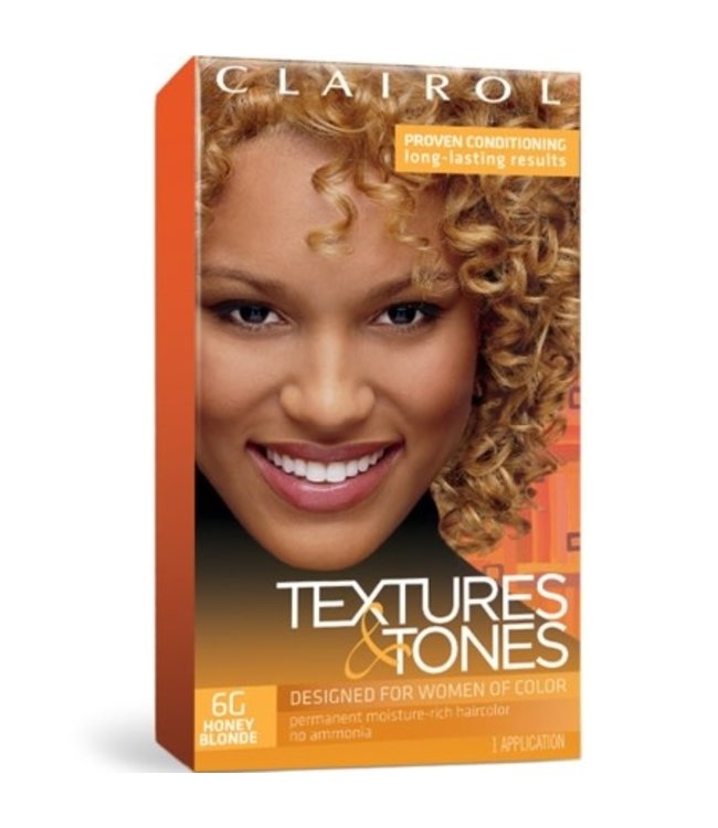 Clairol Textures & Tones Hair Color - Honey Blonde #6G