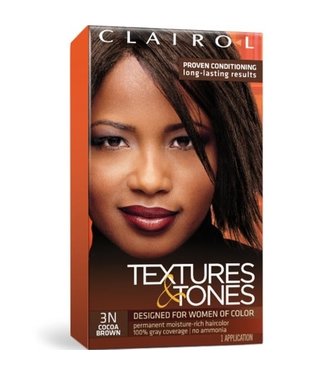 Clairol Textures & Tones Hair Color - Cocoa Brown #3N