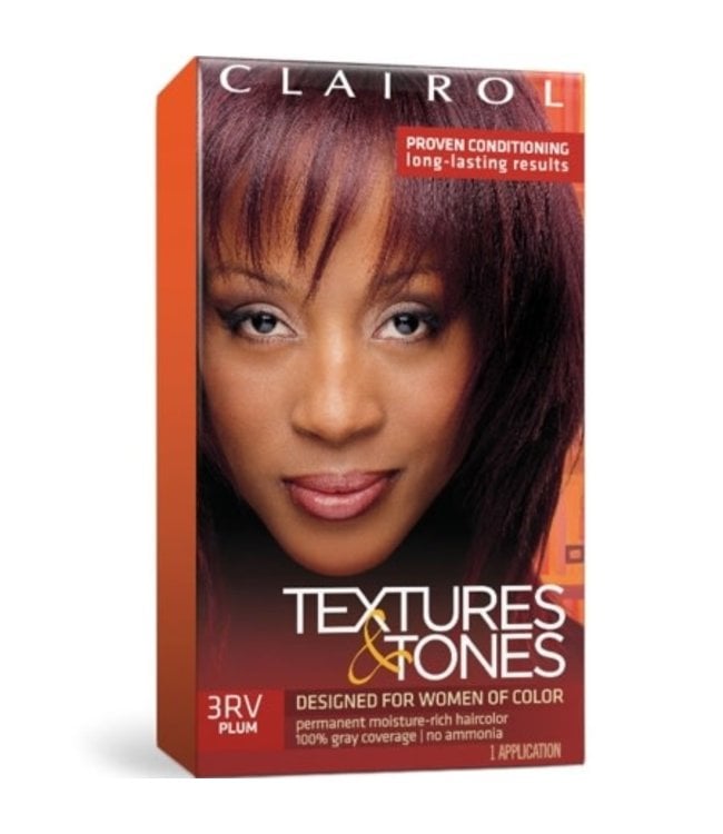 Clairol Textures & Tones Hair Color - Plum #3RV