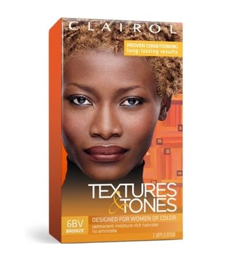 Clairol Textures & Tones Hair Color - Bronze #6BV