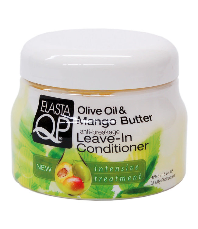 Elasta QP Olive & Mango Butter - Leave-in Conditioner 15oz