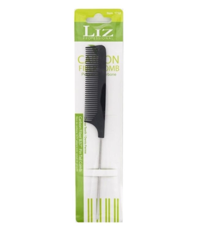 Liz Carbon 8.57" Pin Tail Comb #1732