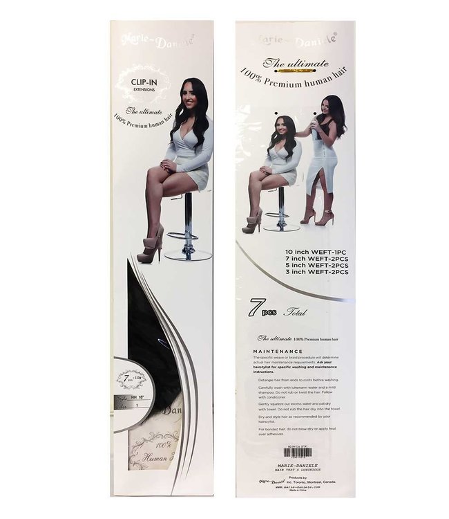 Marie-Daniele Human hair clip-in extension