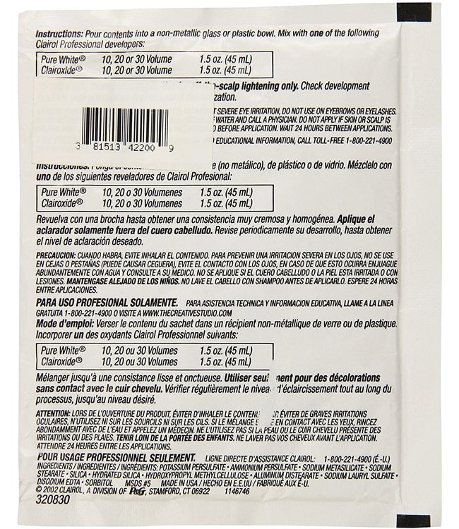 Clairol BW2 Lightening Powder 1oz