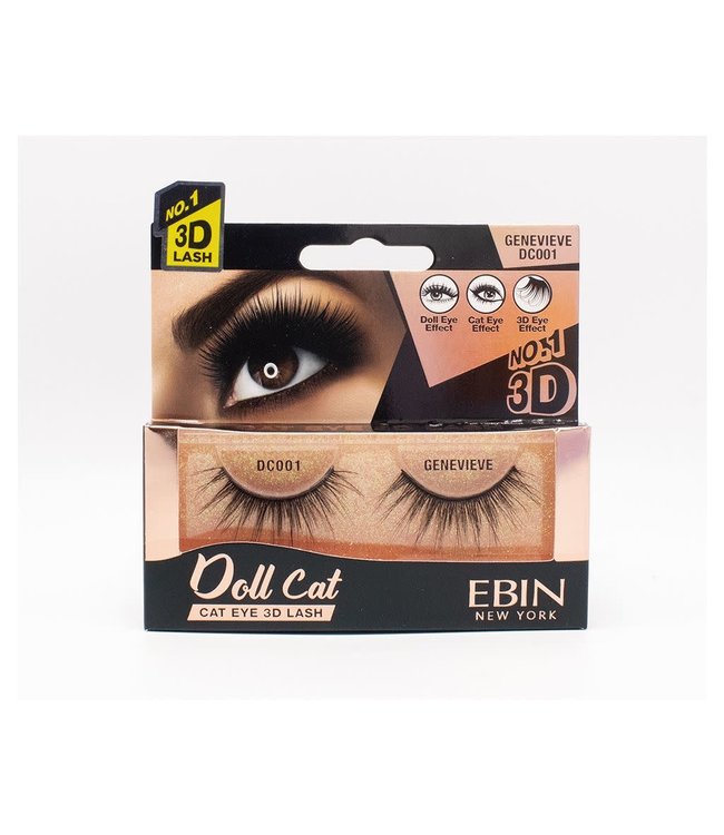 Ebin Doll Cat 3D Lashes - Genevieve