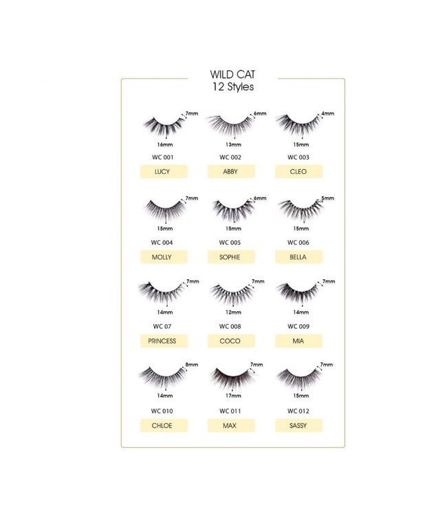Ebin Wild Cat 3D Lashes - Wild Cat Cleo