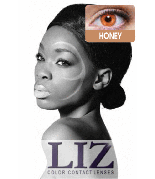 Hollywood Beauty Lentilles Liz Honey