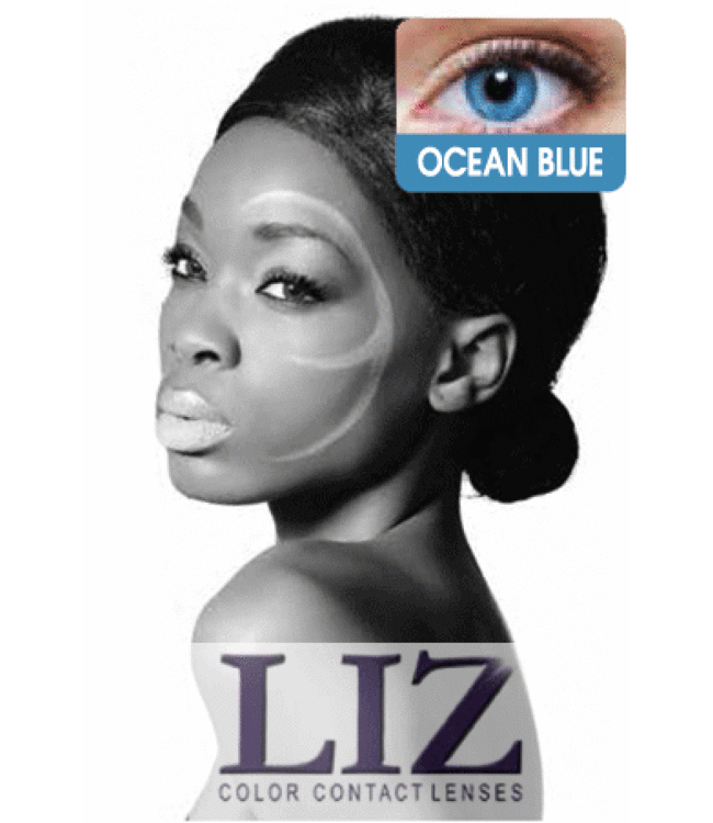 Hollywood Beauty Liz Lens Ocean Blue