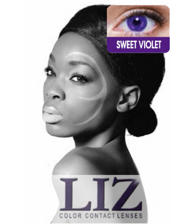 Hollywood Beauty Liz Lens Sweet Violet
