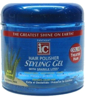 Fantasia IC Hair Polisher Styling Gel for Color Treated Hair 16oz