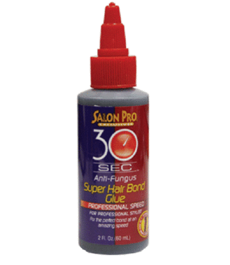 Salon Pro 30Sec Anti Fungus Super Hair Bond Glue - 2oz
