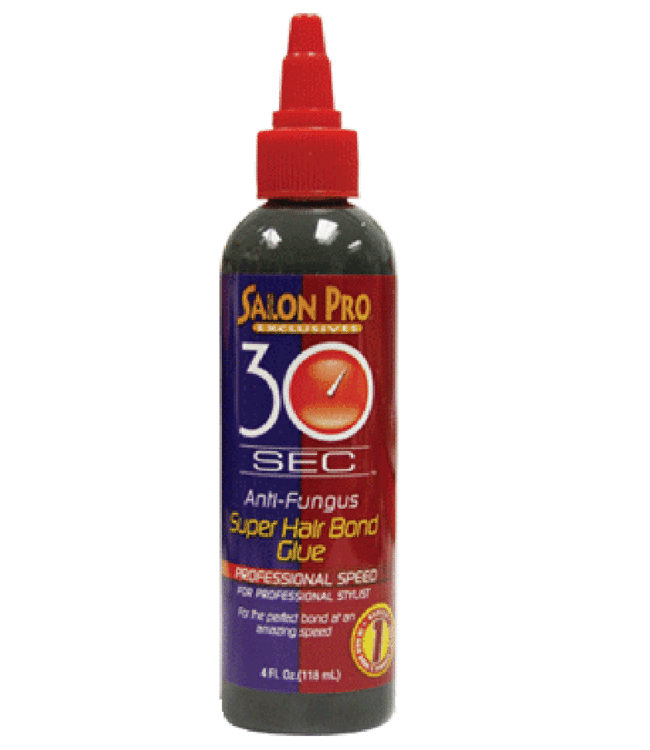 Salon Pro 30Sec Anti Fungus Super Hair Bond Glue - 4oz