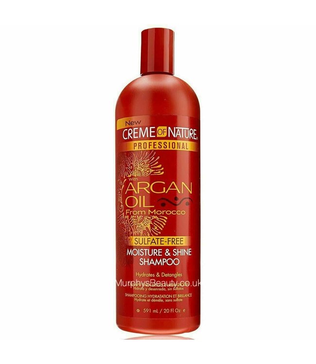 Creme Of Nature Argan Oil - Sulphate Free Moisture & Shine Shampoo 20oz