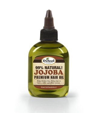 Difeel 99% Natural Premium Hair Oil - Jojoba 2.5oz