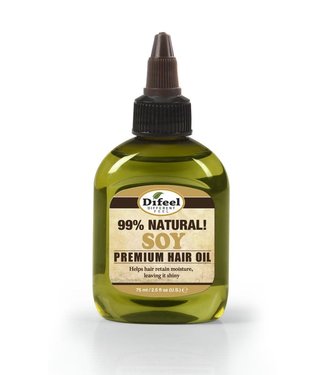 Difeel 99% Natural Premium Hair Oil - Soy 2.5oz