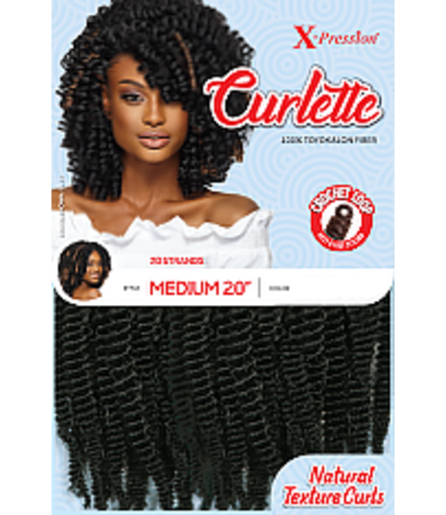 X-Pression Curlette Medium 20"