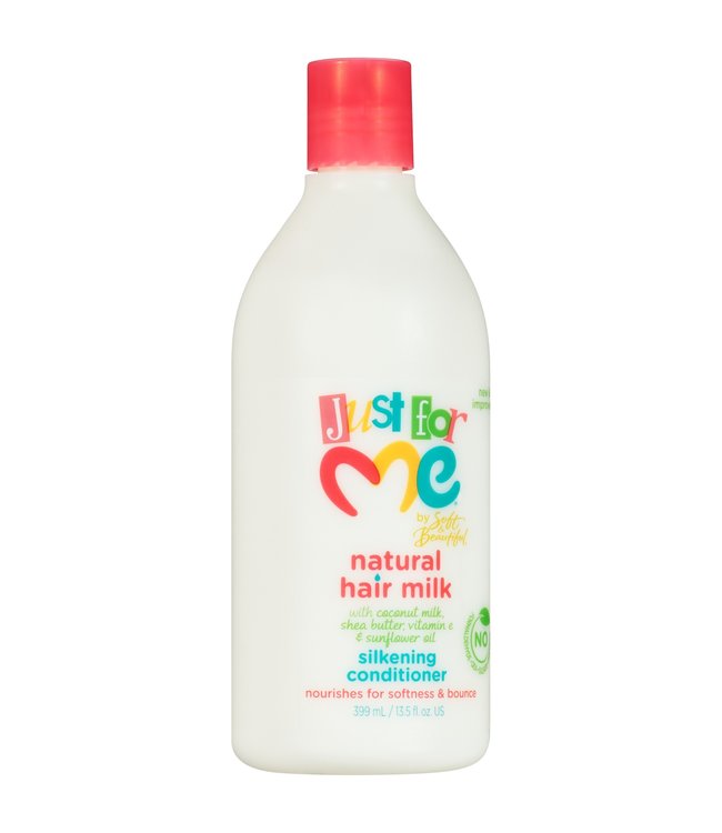 Soft & Beautiful Just For Me Natural Hair Milk Silkening Conditioner 13oz